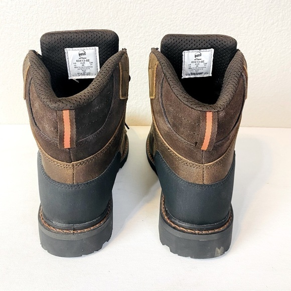 Hoss Brown Leather Carson Composite Toe Boot Size 13 main image 4